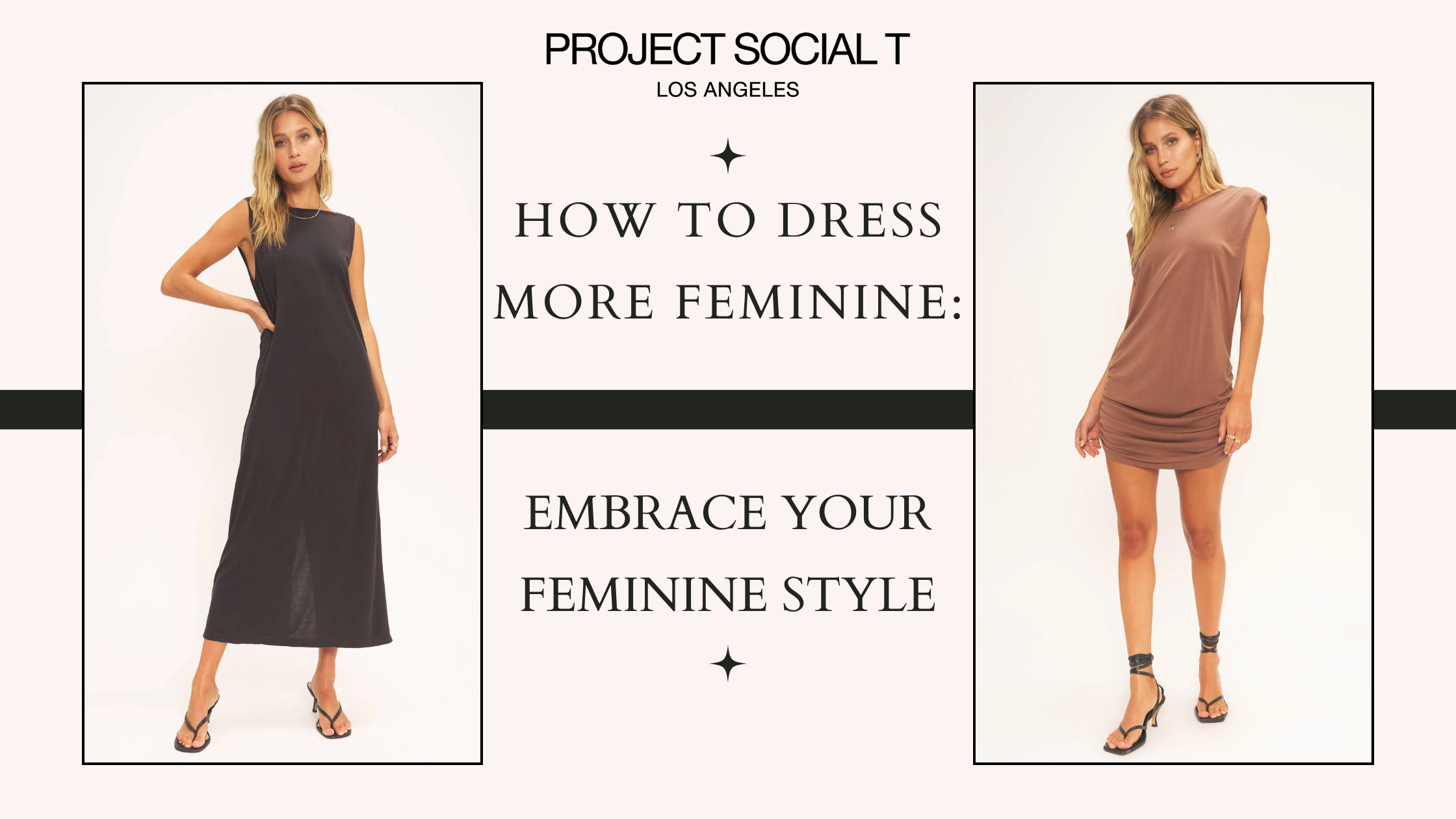 how to dress more feminine